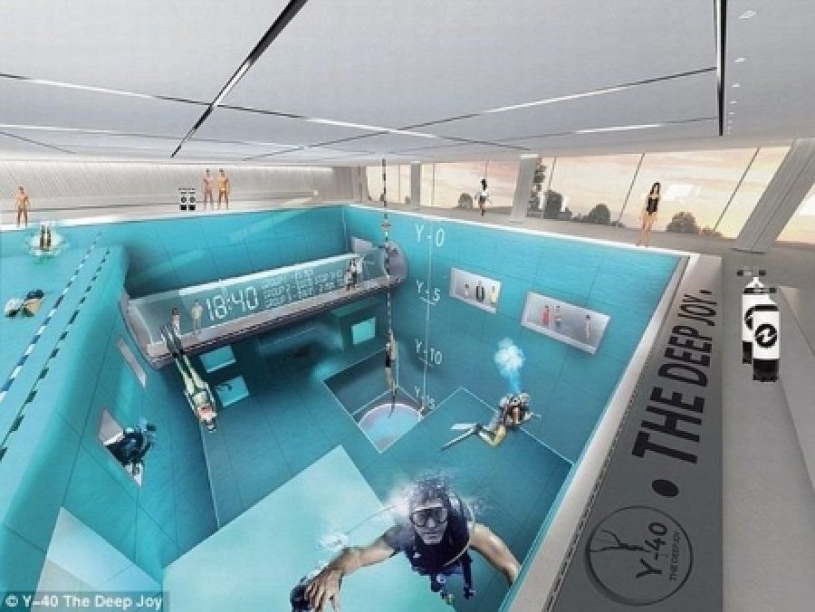 The deepest pool in the world! - Pool About - Swimming pool, SPA, Garden