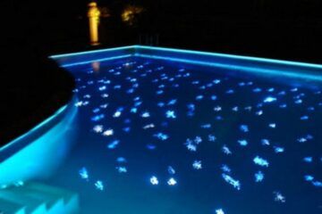 φωτισμό πισίνας