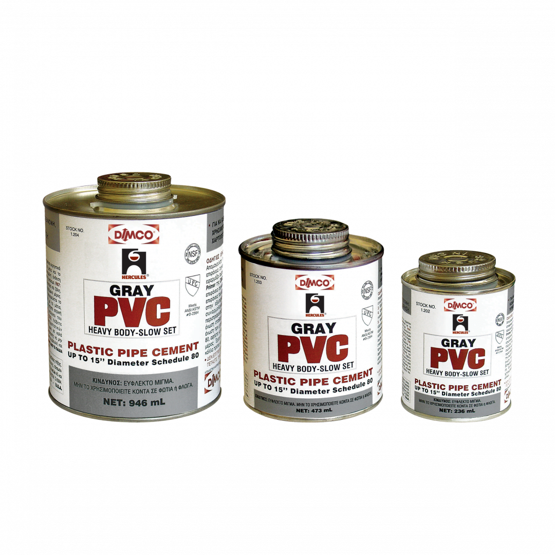 PVC-U adhesives